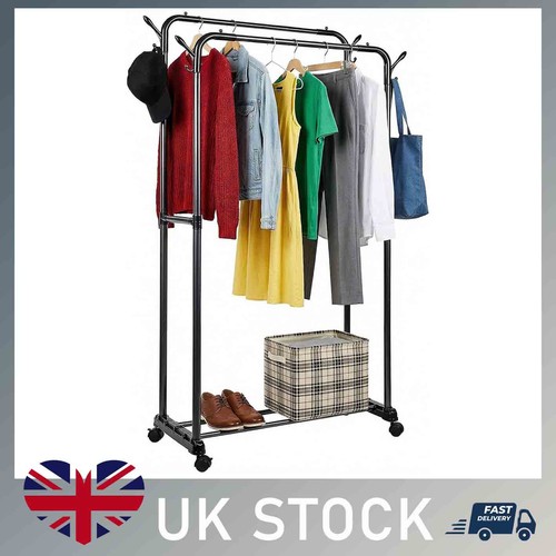 Double rod clothes - double, rack