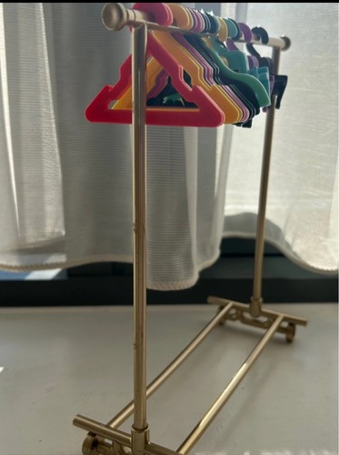 Dolls house clothes rail - house, with