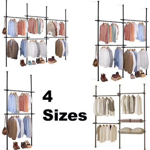 Wardrobe clothes rail - clothes,