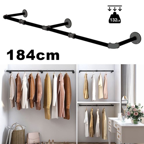 Industrial pipe clothing rack - clothing,