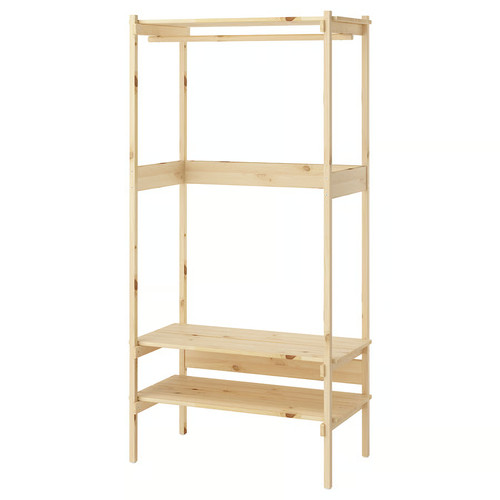 Ikea kronoren open wardrobe - kronoren,
