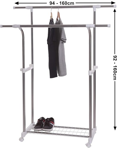 Clothes rail heavy duty - rail,
