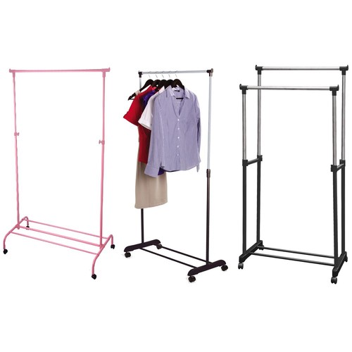 Heavy duty garment rack - rack, single