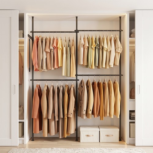 Clothes rail floor - floor, to