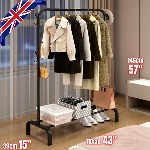 Heavy duty metal clothes - clothes, rail