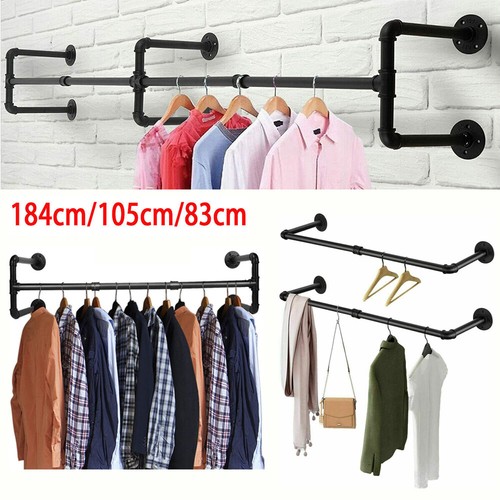 Industrial pipe clothing rack - industrial,