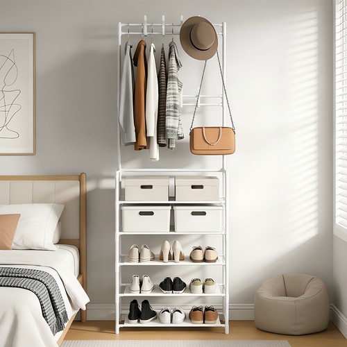 Tier clothes rack - tier, storage