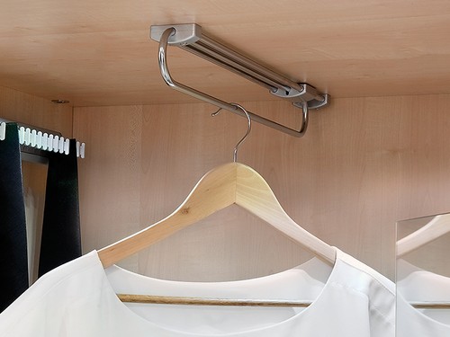 Pull out clothes hanger - clothes,