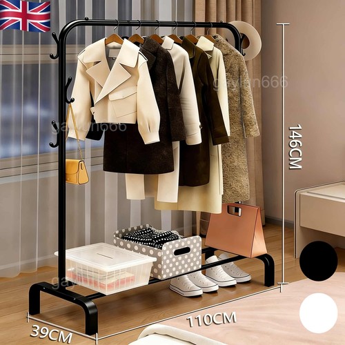 Metal clothes rail rack - clothes,