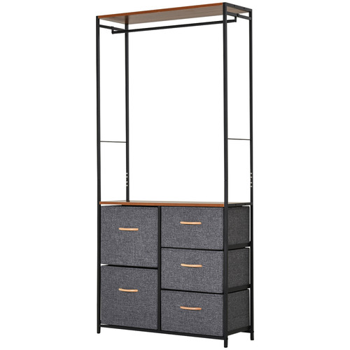 Homcom freestanding clothes - homcom,
