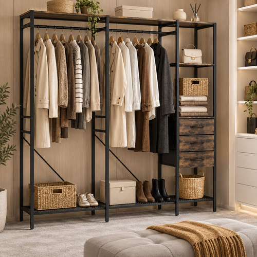 Heavy duty open wardrobe - duty,