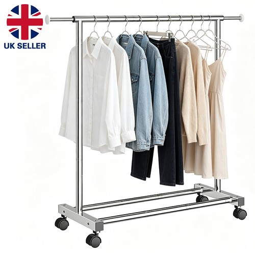 Stainless steel clothes rail - stainless,