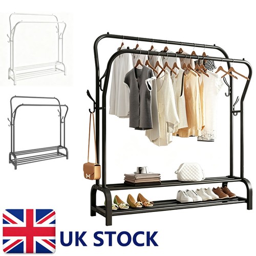 Double clothes rail storage - double,