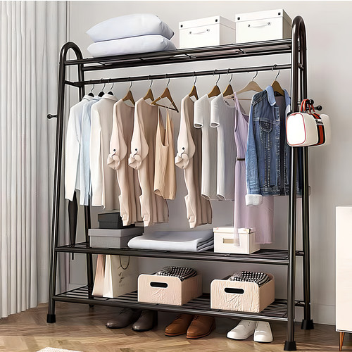 Heavy duty double clothes rail - double,