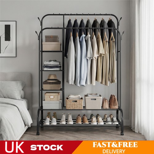 Heavy duty clothes rail - duty, 43in