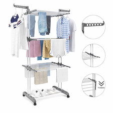 4 Tier Foldable Clothes Airer