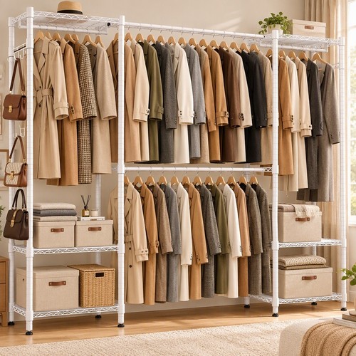 400kg heavy duty clothes rail - duty,