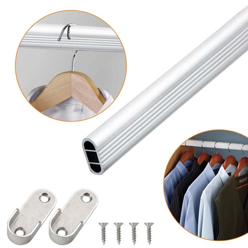 Oval rail 30x15 wardrobe pole - oval,