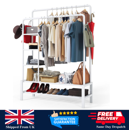120kg heavy duty clothes rail - duty,