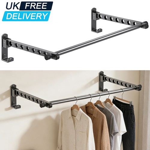 Wall mounted foldable airer - mounted,