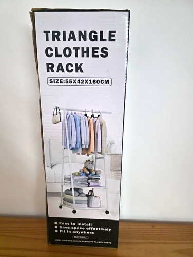 Triangle freestanding clothes - triangle,